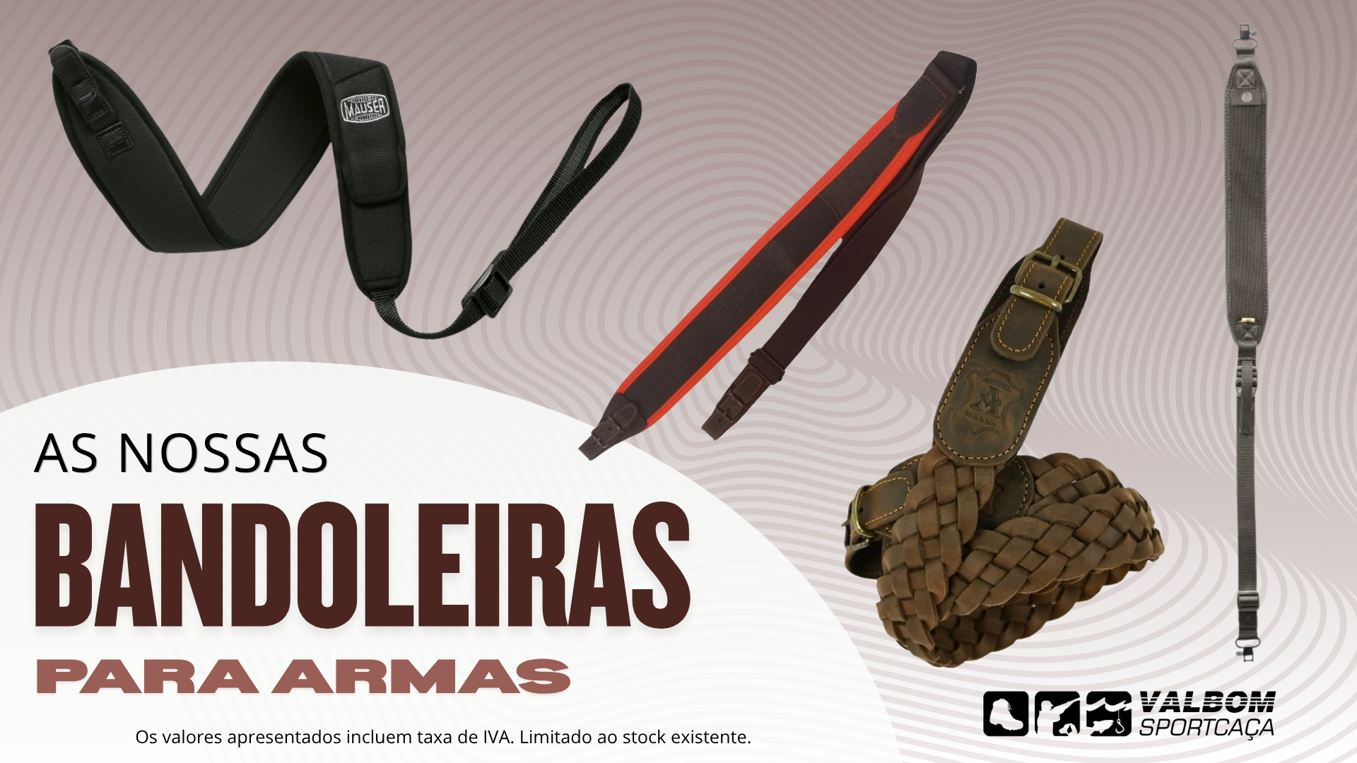 Bandoleiras para armas